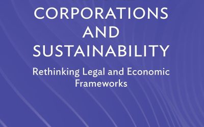 Global Corporations and Sustainability: Rethinking Legal and Economic Frameworks (Corporations, Globalisation and the Law series)
