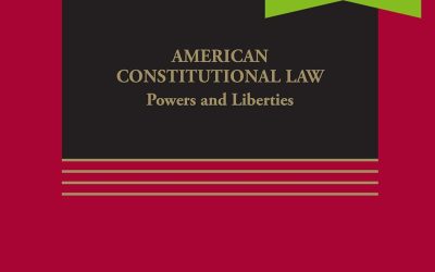 American Constitutional Law: Powers and Liberties [Connected Ebook With Study Center] (Aspen Casebook) 8th Edition