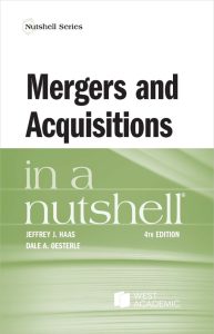 Mergers and Acquisitions in a Nutshell 4th Edition