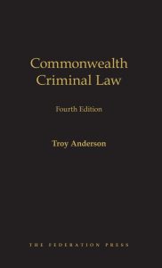 Commonwealth Criminal Law, 4th Edition