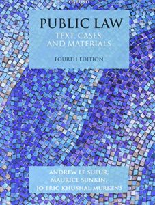 Public Law: Text, Cases, and Materials 4th Edition