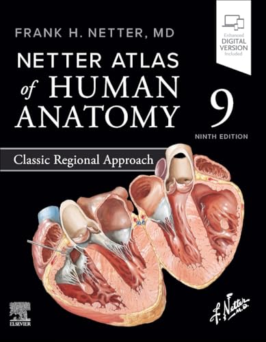 978-0443118685-9780443284090-9780443284106 Netter Atlas of Human Anatomy: Classic Regional Approach, 9th edition