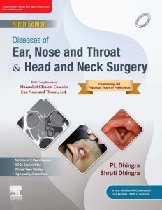 Diseases of Ear, Nose & Throat and Head & Neck Surgery, 9th edition