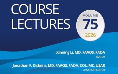 Instructional Course Lectures: Volume 75 (AAOS – American Academy of Orthopaedic Surgeons)