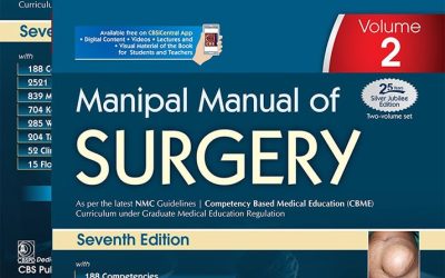 Manipal Manual of Surgery, Vol 1, 2 – 7th edition