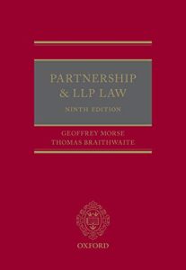 Partnership and LLP Law, 9th Edition