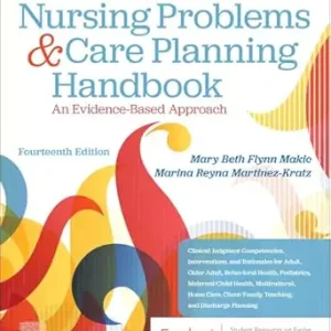 Ackley & Ladwig’s Nursing Problems & Care Planning Handbook: An Evidence-Based Approach 14th Edition