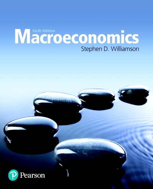 Macroeconomics (The Pearson Series in Economics) 6th Edition