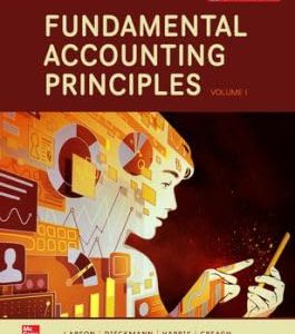 Fundamental Accounting Principles Volume 1 18th Edition