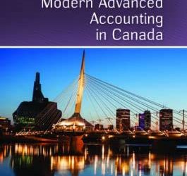 Modern Advanced Accounting In Canada, 10th Edition