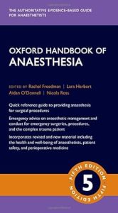 Oxford Handbook of Anaesthesia  5th Edition