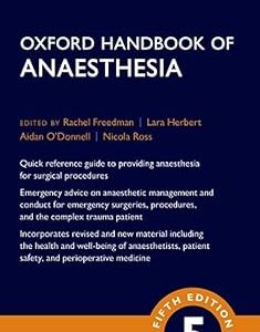 Oxford Handbook of Anaesthesia  5th Edition