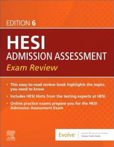 HESI Admission Assessment Exam Review 6th Edition