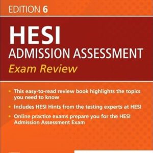 HESI Admission Assessment Exam Review 6th Edition