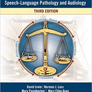 Clinical Research Methods in Speech-Language Pathology and Audiology, Third Edition 3rd Edition