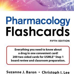 Pharmacology Flash Cards  Fifth Edition