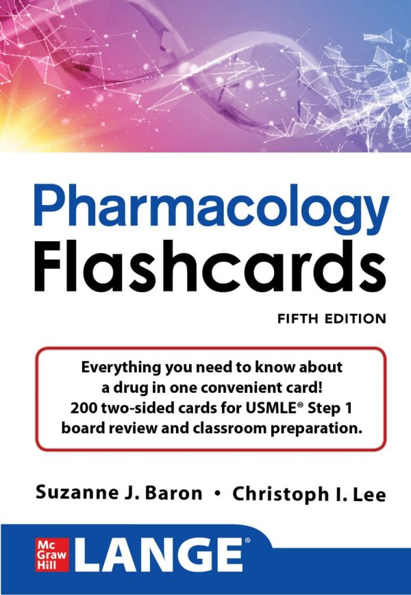 Pharmacology Flash Cards  Fifth Edition