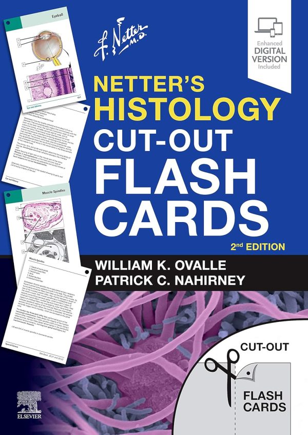 Netter’s Histology Cut-Out Flash Cards: A companion to Netter’s Essential Histology  2nd Edition