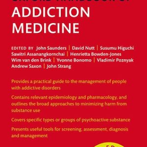 Oxford Handbook Of Addiction Medicine  Third Edition