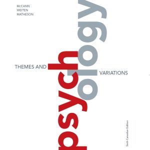 Psychology Themes and Variations 6th Edition – E-Book