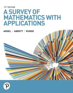 A Survey of Mathematics with Applications 11th Edition