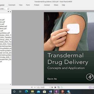 Transdermal Drug Delivery: Concepts and Application First Edition