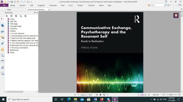 Communicative Exchange  Psychotherapy and the Resonant Self  Roads to Realization First Edition