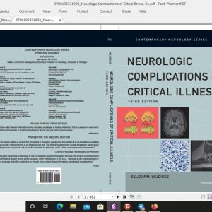 Neurologic Complications of Critical Illness Third Edition